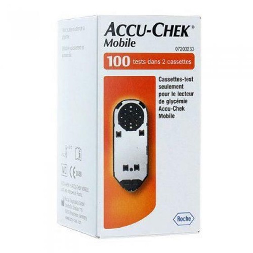 100 accu chek mobile - mobile, strisce