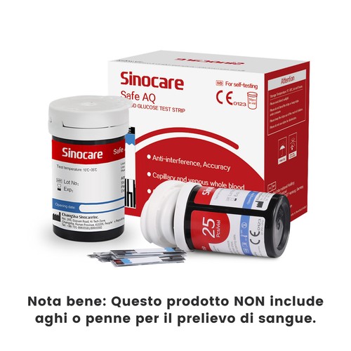 Sinocare strisce per - strisce,