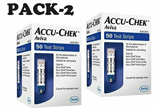 100 accu chek aviva strisce - accu-chek,