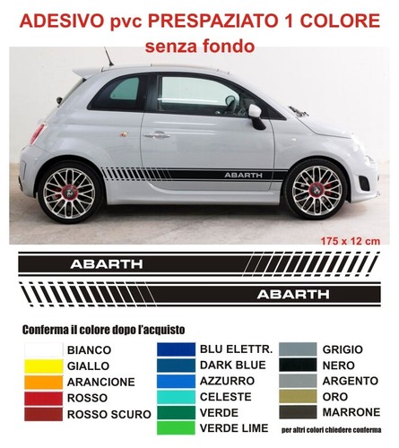 Strisce adesive fiat - strisce,