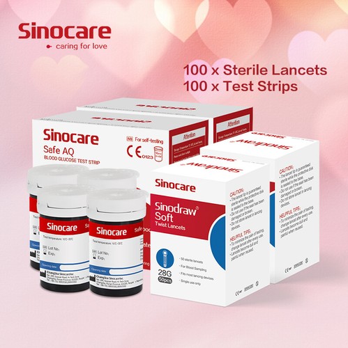 Sinocare 100 strisce reattive