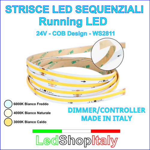 Led sequenziali strisce - sequenziali,