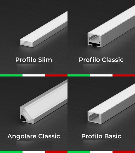 Profilo alluminio per - profilo,