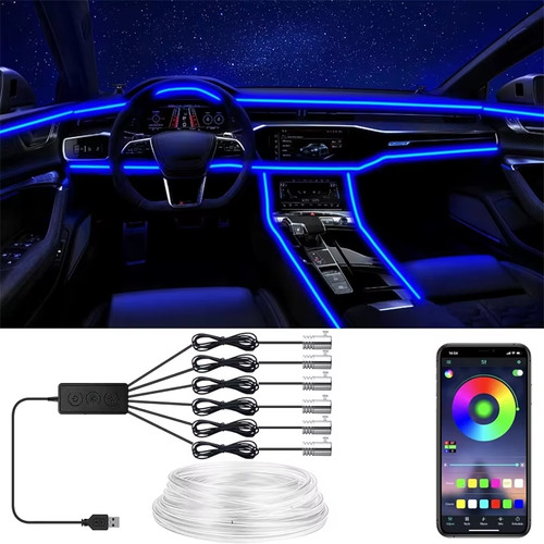 Strisce led auto interni neon - auto,