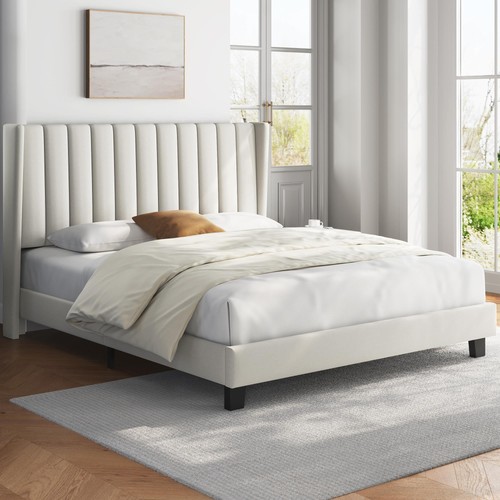 Letto matrimoniale imbottito - letto,